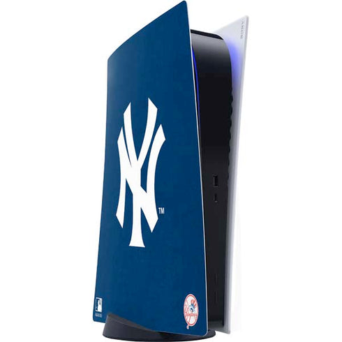 MLB New York Yankees - Solid Distressed PS5 Digital Edition Console Skin